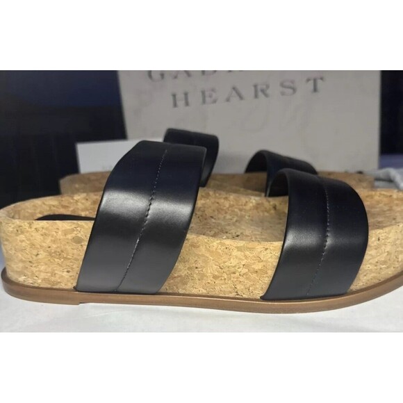 Gabriela Hearst Striker Platform Sandal Black Leather Cork with Bag EU44 11 $690 - Picture 7 of 13